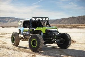 VAUGHN AND TEAMMATE LOREN HEALY UNVEIL NEW 4400 BRONCO RACE TRUCKS