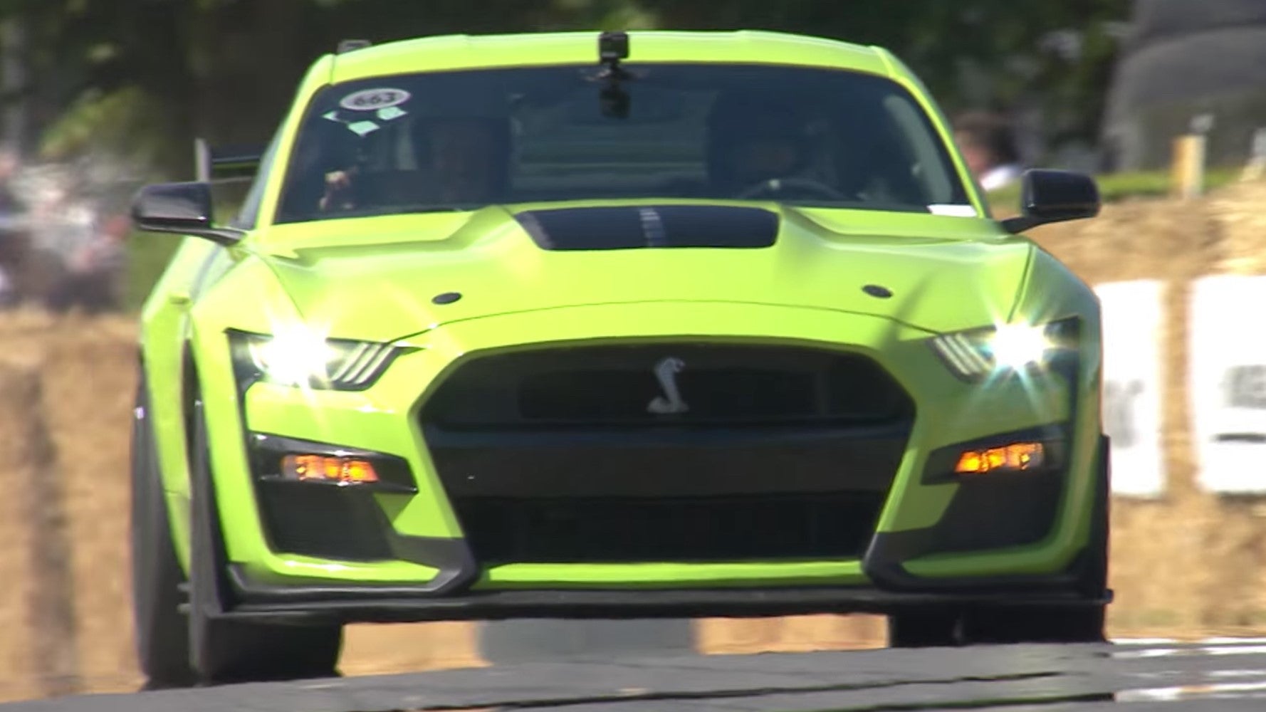 Epic All-New Shelby GT500 Up The Hill At Goodwood