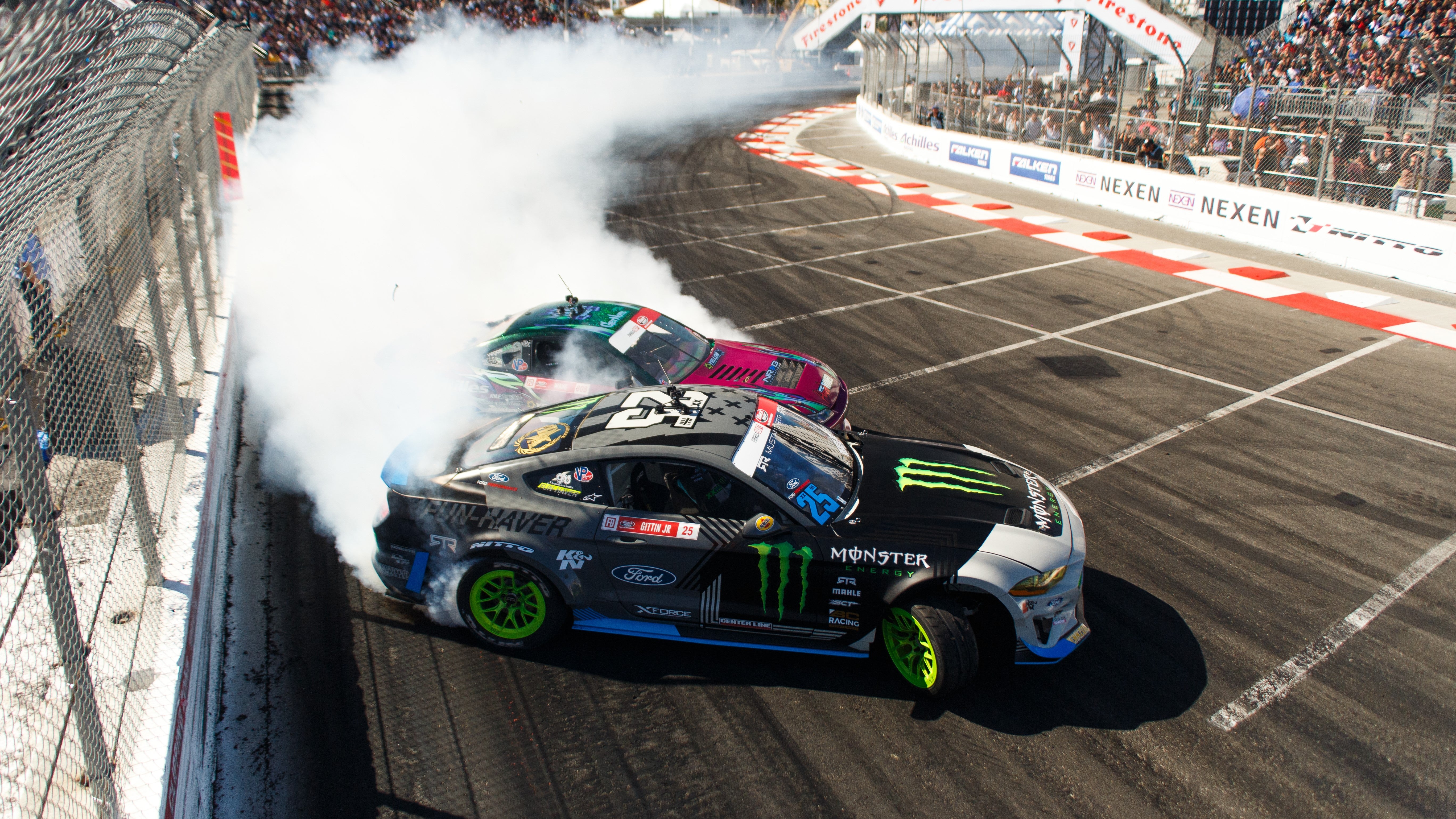 Epic Fun Drifting the Formula Drift Streets of Long Beach