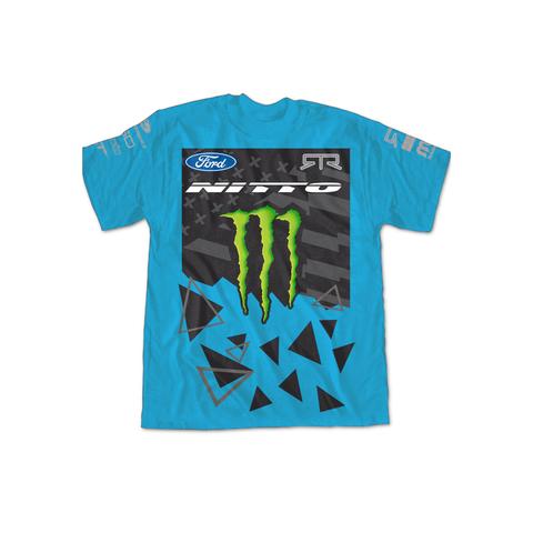 2016 Vaughn Gittin Jr. Official Turquoise Team Shirt - Vaughn Gittin Jr. Official Gear Store - 1